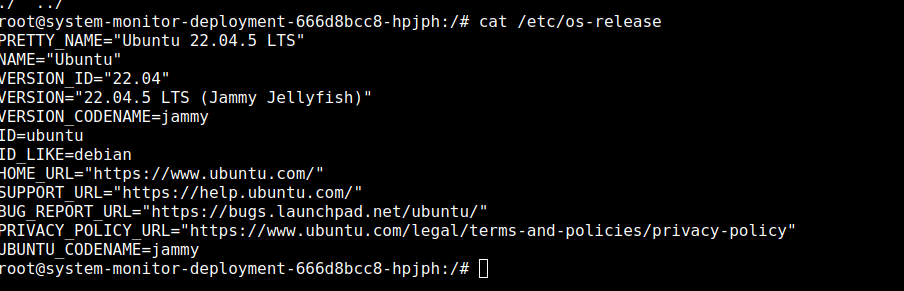 Identificação do OS - Ubuntu Server