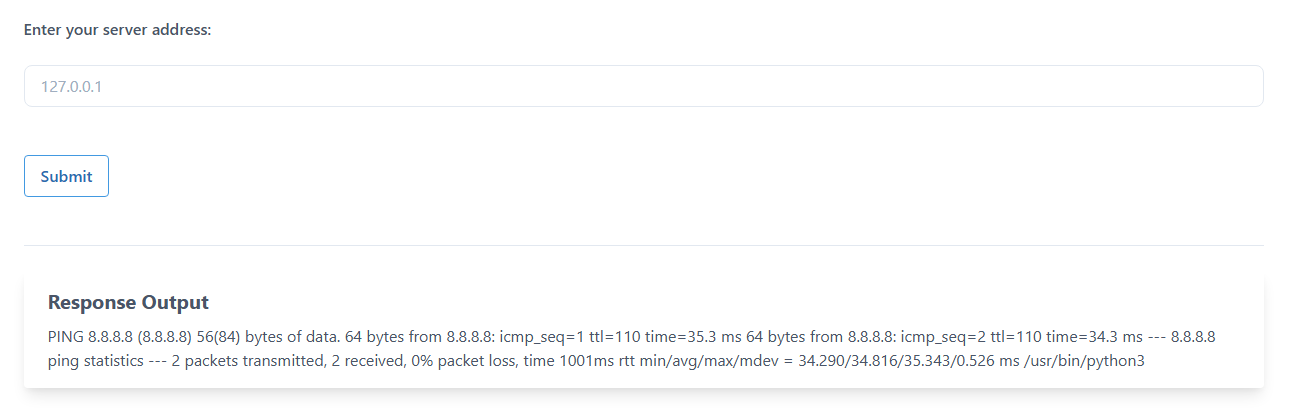 Verificação da existência do Python3